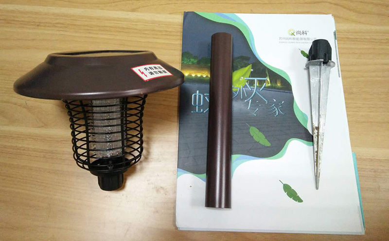 SX08太陽能滅蚊燈組成部分 SX08太陽能滅蚊燈組成部分