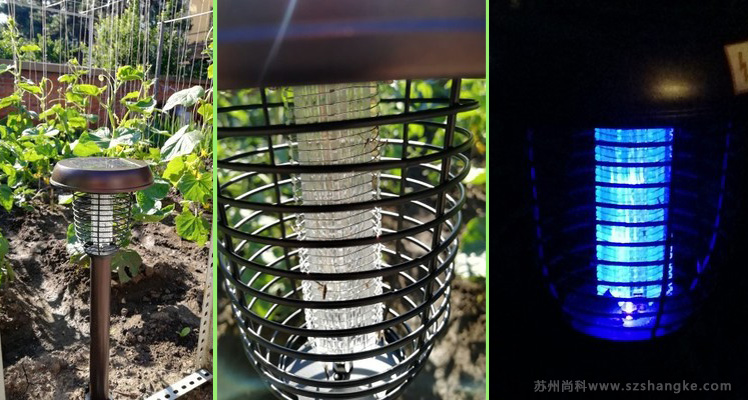 別墅花園菜地用太陽(yáng)能滅蚊燈效果圖片 別墅花園菜地用太陽(yáng)能滅蚊燈效果圖片